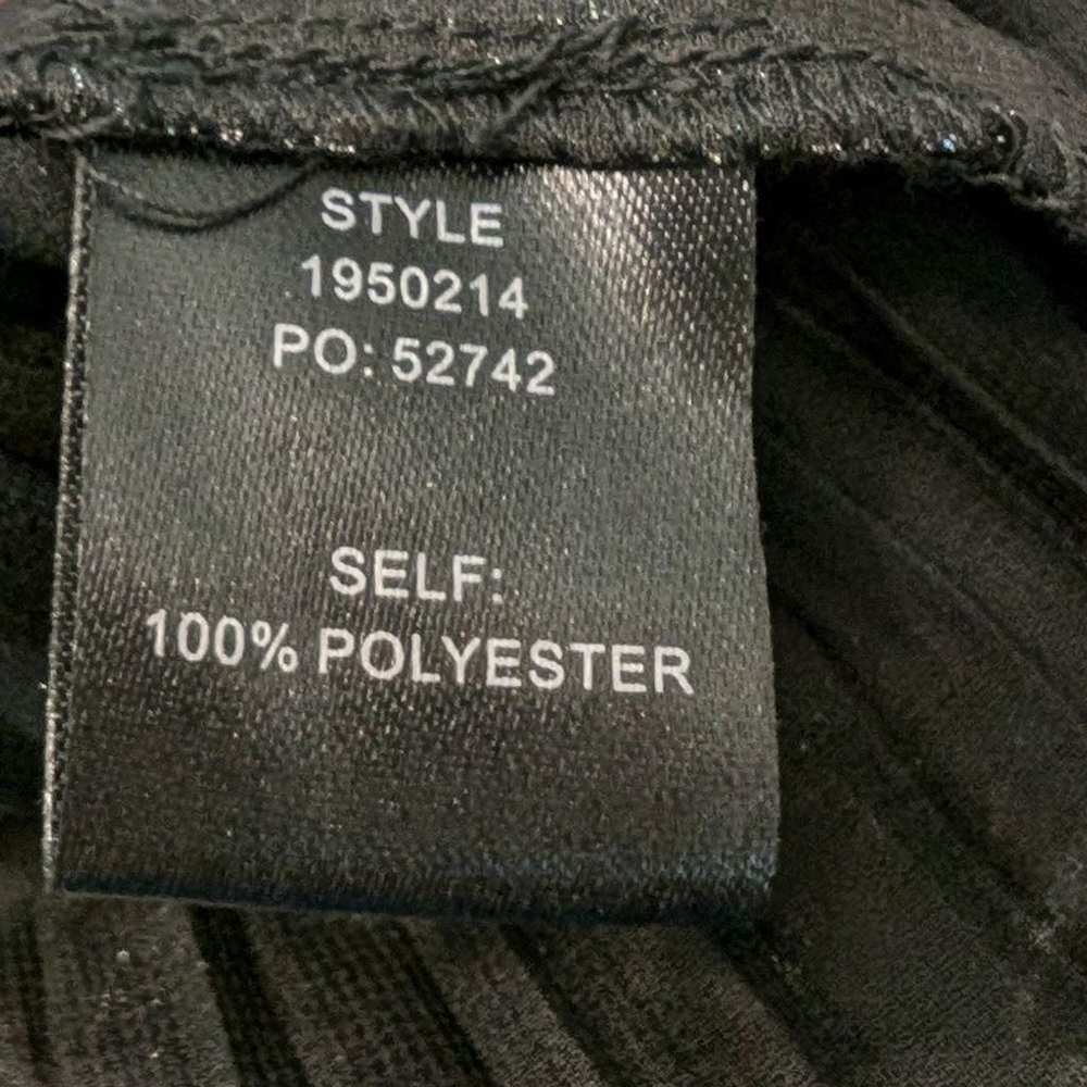 Current Air Metallic Tiered Pleated Mini Skirt Anthropologie Small - Picture 5 of 5